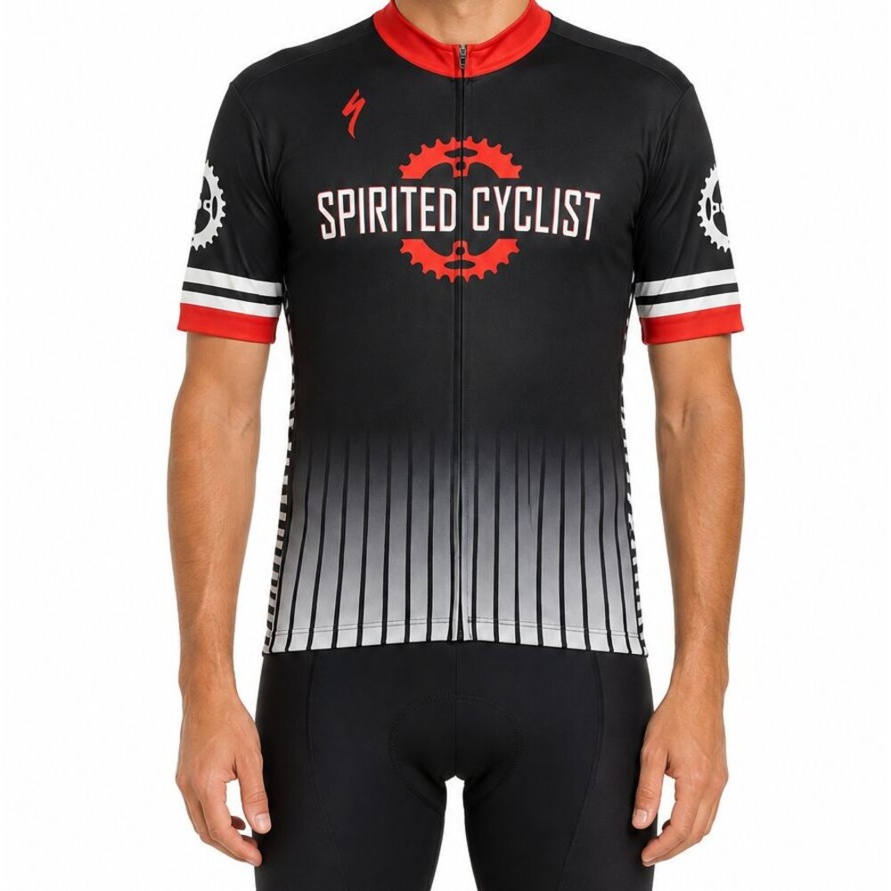 Specialized RBX Sport Cycling Jersey Mens XL Spirited Cyclist Short Sleeve